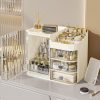 Large Capacity Multi-Functional Dustproof Plastic Storage Box Household Cosmetics Skin Care Organizer - Image 4